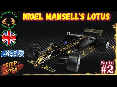Ebbro - Nigel Mansell - JPS - Type 91 - Build #2
