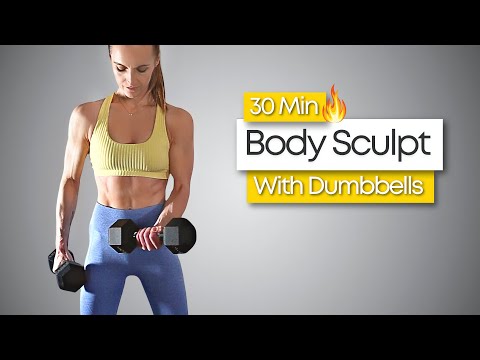 30 MIN DUMBBELL HOME WORKOUT FOR LEAN MUSCLE