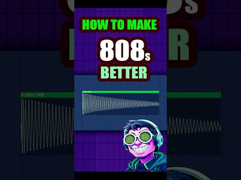HOW TO MAKE 808s BETTER 👀🗿#shorts #808 #flstudio