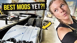OH NO! BUSTED radiator! PLUS adding 2 AMAZING build elements!