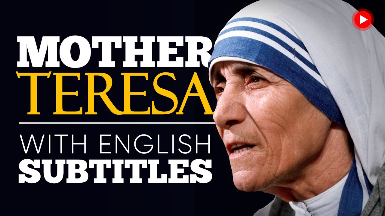 short speech on mother teresa in english