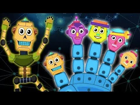 Skeleton Robots Finger Family | Spooky Nursery Rhymes & Kids Songs | Nursery Rhyme Street