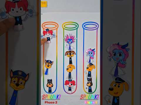 Sprunki 🎵 Sheriff Labrador 🔎 Paw Patrol 👮‍♂️ Phase 2 👹 Challenge 🧪 #sprunki 🎶