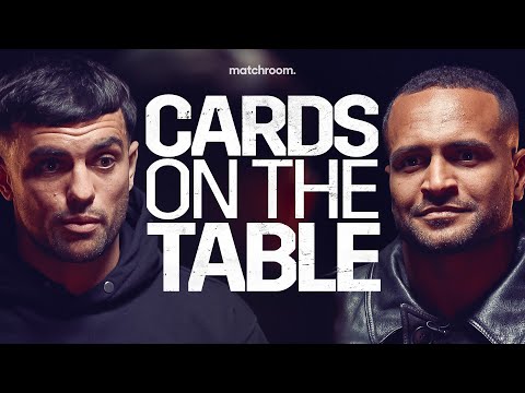 Catterall vs Eubank | Face-Off Cards on the Table | Matchroom Boxing