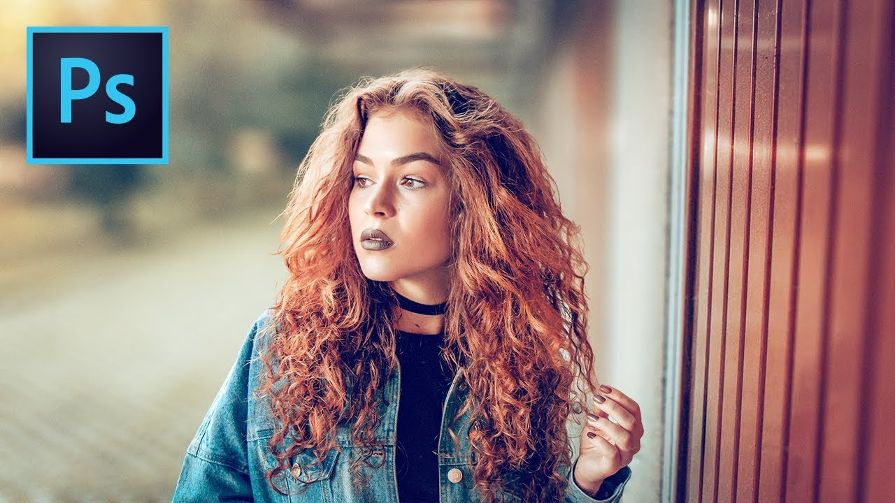How to Blur Background When Hair is Difficult to Select in Photoshop