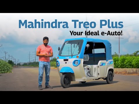 देश का no. 1 e-auto | Mahindra Treo Plus | Hindi review by @truckjunction