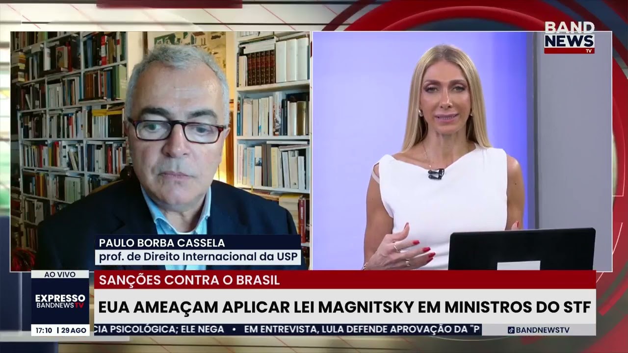 EUA ameaçam aplicar Lei Magnitsky em ministros do STF | BandNews TV