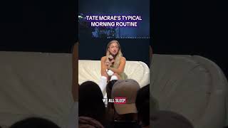 Tate McRae goes through her typical routine for performance days!