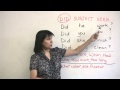 Forming Past Tense Questions