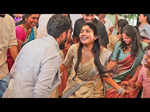 Actress Sai Pallavi Kuthu Dance On Mehendi Sangeet Of Her Sister Pooja Kannan | Marriage Dance