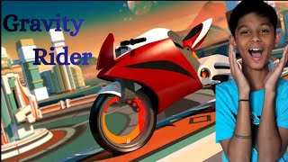 Driving Bike In Space!! [Gravity Rider]