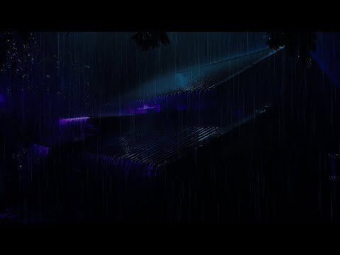 Immerse Yourself in Fast Asleep with Powerful Thunder & Heavy Rain Pouring Down on the Old Tin Roof