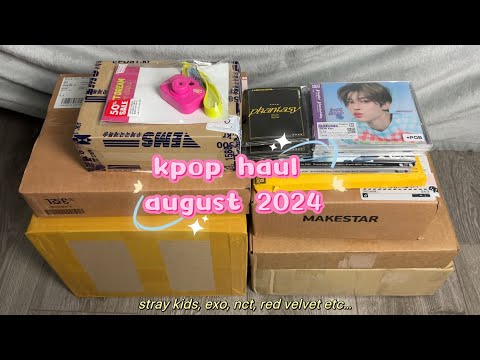 A Surprise Kpop Haul Video 😗 August 2024