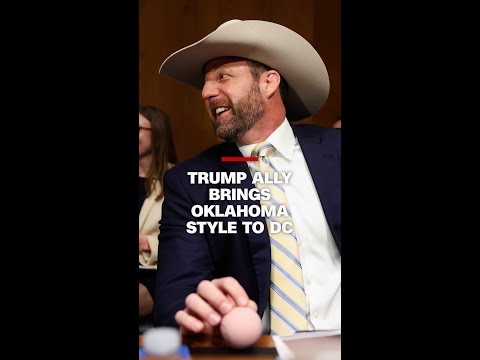 This Native American senator brings Oklahoma ranch style to Washington