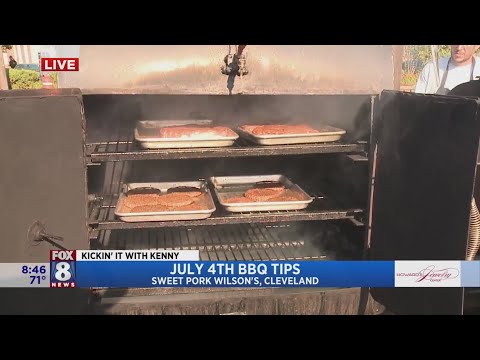 Kenny gets expert Cleveland-style BBQ tips from Sweet Pork Wilson's
