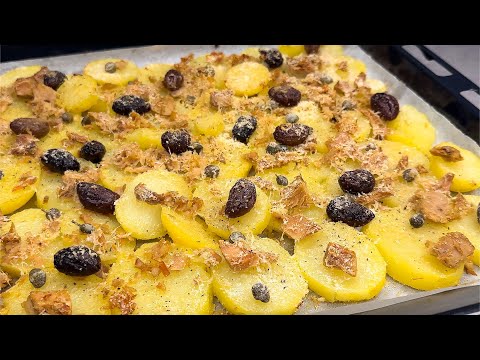 The best Sicilian potatoes! Easy, delicious and cheap recipe!