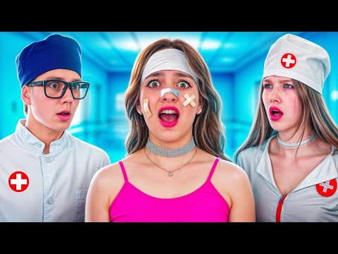 Бедная VS Богатая VS Миллионерша в Больнице! Я Влюбилась в Доктора!