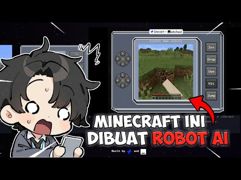 MINECRAFT INI DIBUAT OLEH ROBOT AI? LEBIH BAGUS DARI BUATAN MOJANG YANG ASLI?