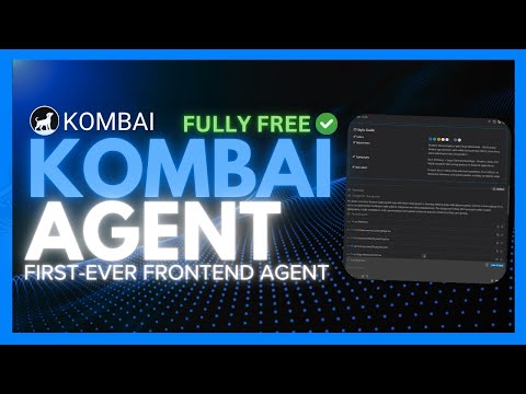 Kombai: First-Ever Design Coding Agent! The Cursor for Design!
