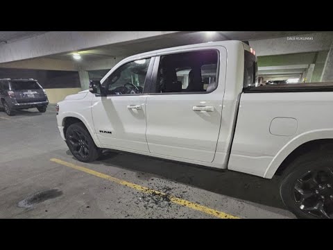 YouTube video thumbnail: Indiana Fever Superfan's Truck Vandalized During Home Game