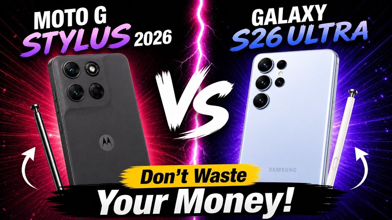 Moto G Stylus (2026) vs Galaxy S26 Ultra - Don’t Waste Your Money!