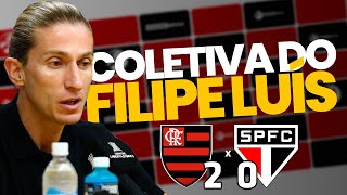 🚨 COLETIVA HISTÓRICA DE FILIPE LUÍS - Flamengo 2x0 São Paulo | 13ª Rodada Brasileirão 2025