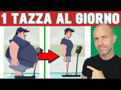 1 BICCHIERE al GIORNO per UNA SETTIMANA per una PANCIA PIATTA