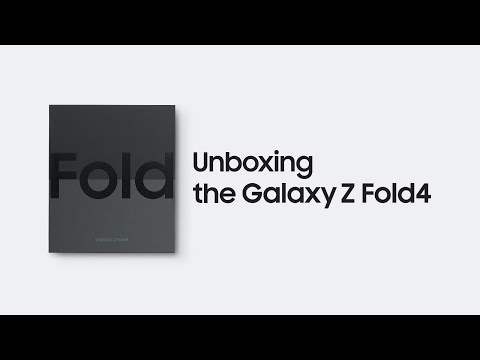 Galaxy Z Fold4: Official Unboxing | Samsung