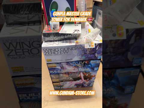 ホビーの動画サムネイル - Gunpla Master grade tower for Denmark 🇩🇰 #gundam #gunpla #bandai #modelkit #hobby