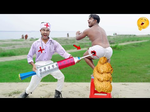 Must Watch New Comedy Video 2025Amazing Injection Wala Comedy Video 2025Top New Doctor Comedy Video