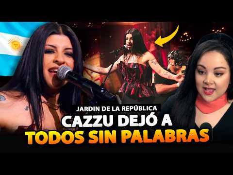 🔴CAZZU canta "Al Jardín de la República" Zamba Argentina  Análisis Vocal