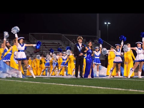 Teen Crowned Homecoming Duchess Cheers With Squad in Gown