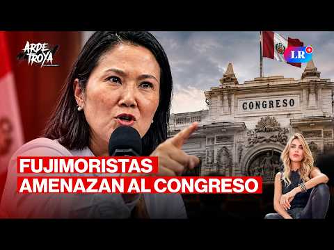 Keiko saca la correa con diputados y Congreso no suelta facultades | Arde Troya con Juliana Oxenford