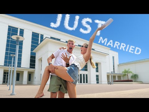 WE'RE OFFICIALLY MARRIED!!!