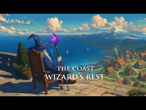 Fantasy Medieval Music for Relaxation | The Wizard’s Peaceful Coast