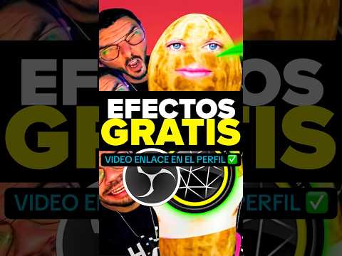 Efectos para tu webcam GRATIS ✅ #youtuber #streamer #snapcamera #creadordecontenido