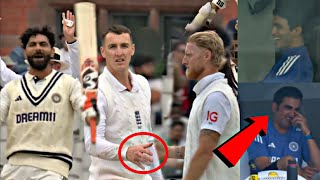 Gambhir Gill and Indian players amazing reaction after Jadeja and Sundar denied handshake