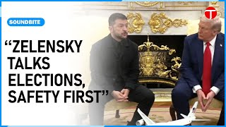 Zelenskiy says he's open to election in Ukraine, if safe