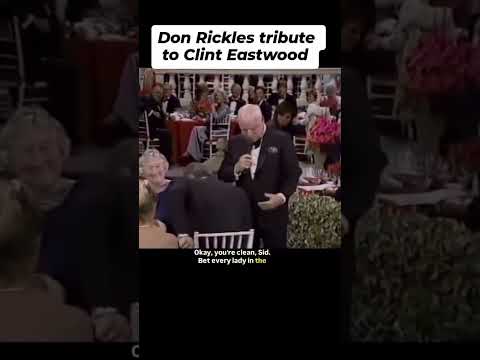 <strong>Don</strong> Rickles classic tribute to Clint Eastwood ￼