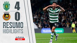Sporting vs Rio Ave | 4-0 | RESUMO & Highlights | Liga Portugal Betclic 2025/26 | Rio Ave Sporting