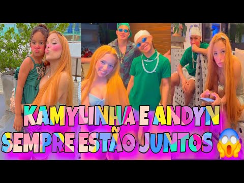 KAMYLINHA PASSOU O DIA TODO AO LADO DE ANDYN 😱 BERNARDO VAI FICAR SABENDO DISSO 😱😱