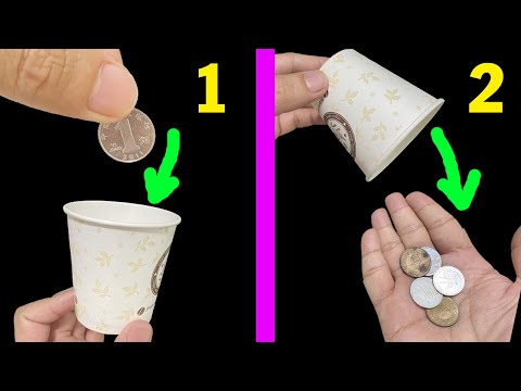 NEW INCREDIBLE COIN MAGIC TRICK FOR BEGINNER - MAGIC TUTORIAL