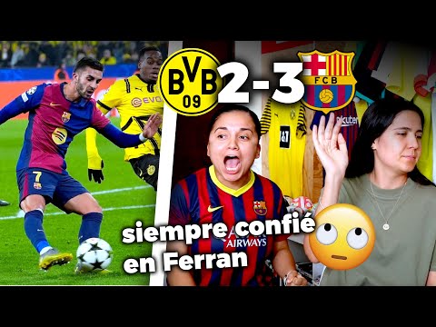 Reacción: BORUSSIA 2-3 BARCELONA *Apareció Ferran Torres | Dúo Dinámico