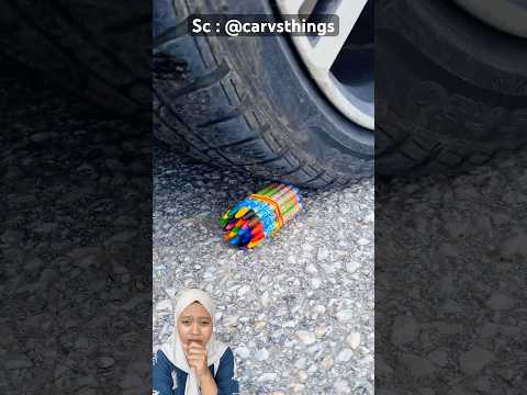 MENGH4ncurk4n Barang Empuk, Ker4s dan renyah dengan ban mobil 🚗