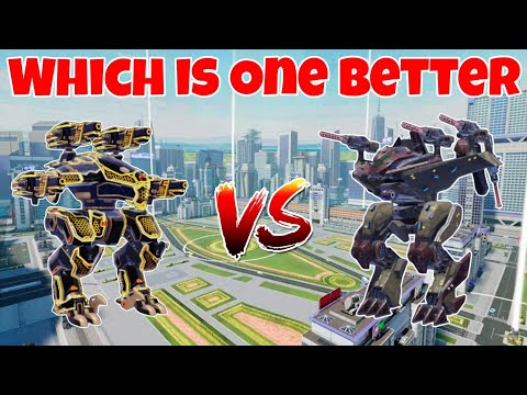 WR🔥 New Raven VS Vulcan Comparison ||WAR ROBOTS||