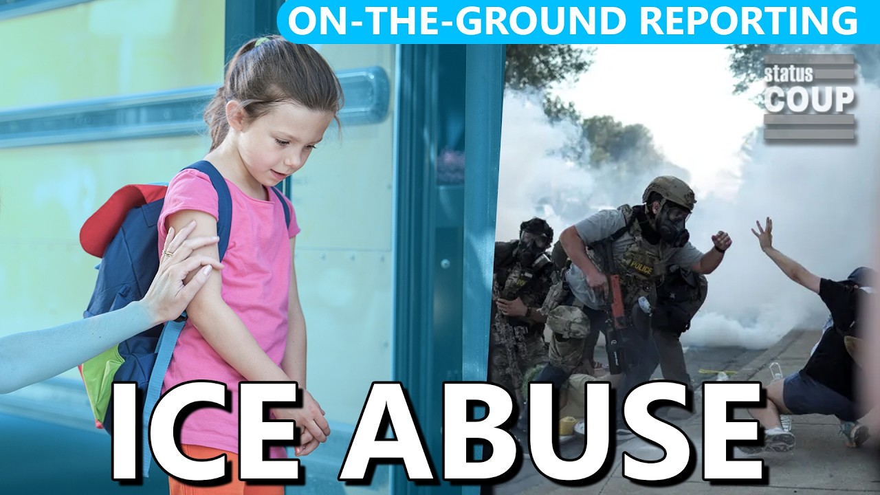 ICE SCARING THE HELL Out of School Kids: "The Helicopters Are Here!"