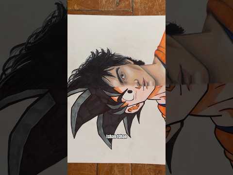 Desenhei o Goku realista 👀