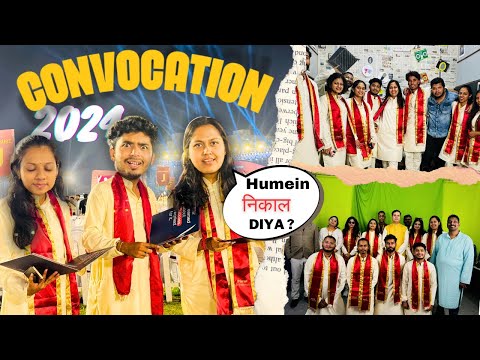 COLLEGE NE HUMKO NIKAAL DIYA!!!😲😍Parul university Convocation | Win Money | VLOG 660