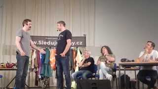 Partička Tachov 28.5.2015 v 17:30 - 5. hra Abeceda, 6. hra Muzikál - úvod