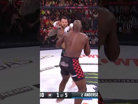 Full fight between Corey Anderson v Ryan Bader! #MMA #Bellator #Shorts